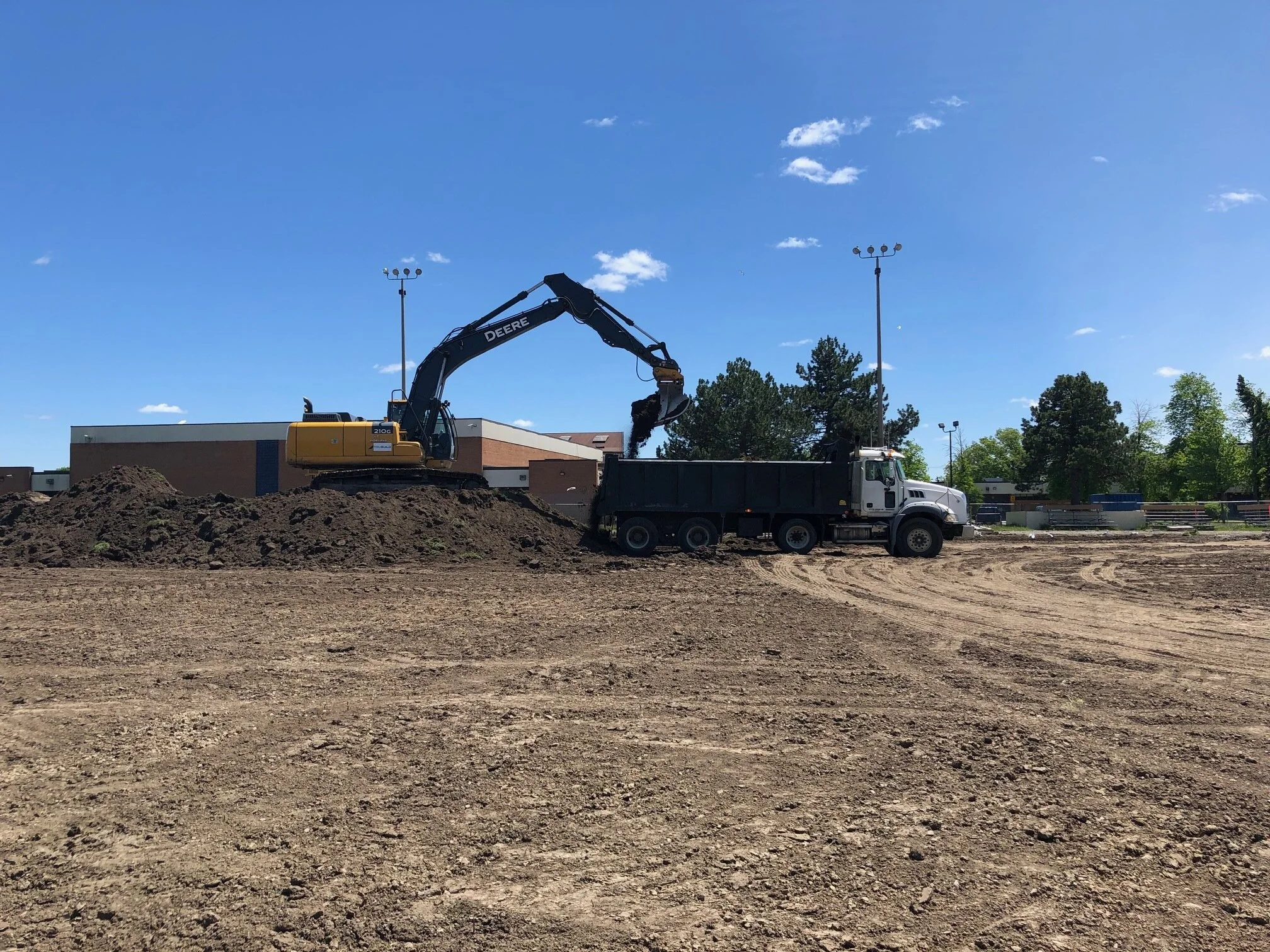 AETR excavation project in progress
